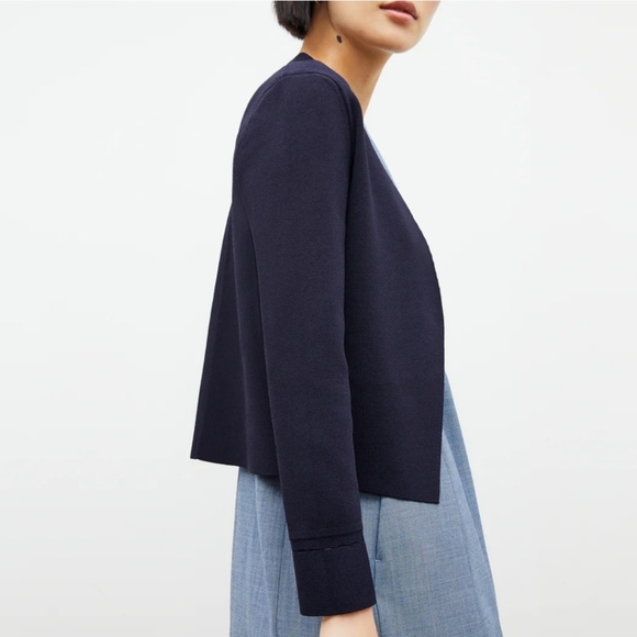 M.M Lafleur The Sant Ambroeus Jardigan Navy Cardigan Jacket - Picture 4 of 10